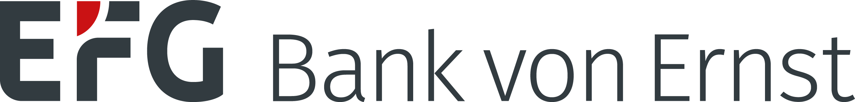 EFG Bank von Ernst Logo